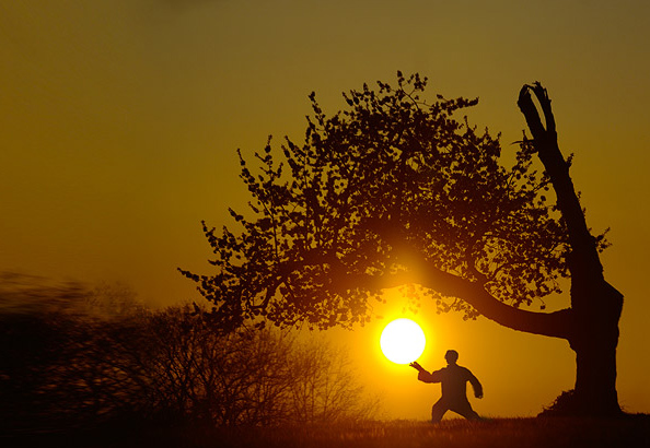 taichichuan taijiquan sunset